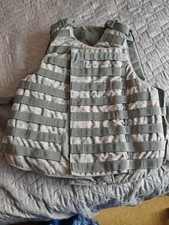 US Army OTV IBA Vest Size Medium With Kevlar Inserts In UCP (ACU)