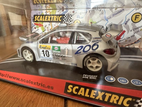 Scalextric peugeot 206 wrc - scalextric,