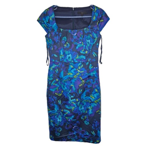 Coast blue floral bodycon - floral,