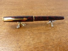 nice vintage burgandy Marble