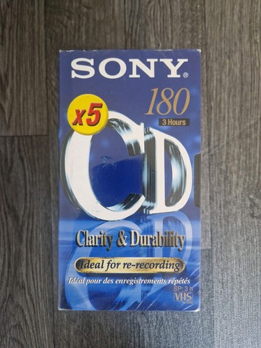 Sony 180 vhs tapes - qd,