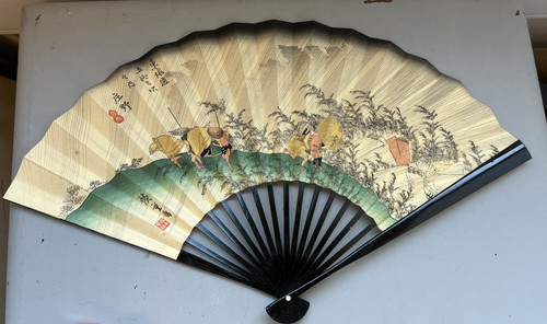 Fan edo sensu ukiyoe popular - fan,