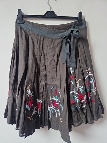 Farhi embroidered wrap flare - farhi,