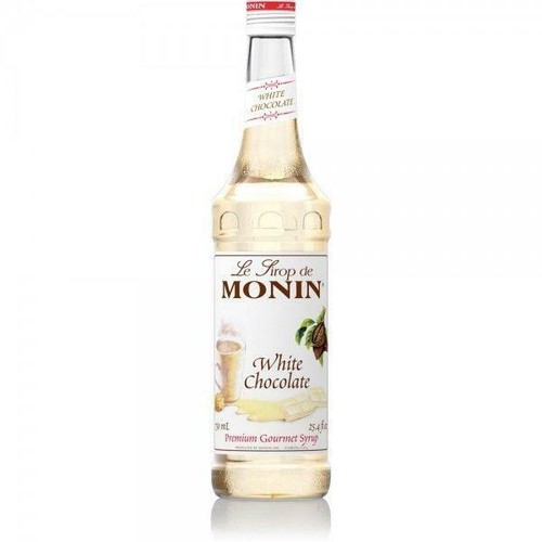 Monin white chocolate premium - white,
