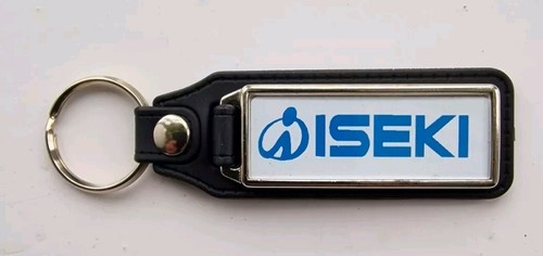 Iseki tractor leather - leather, keyring