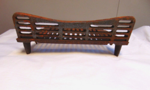Fireplace cast iron fire - cast, grate