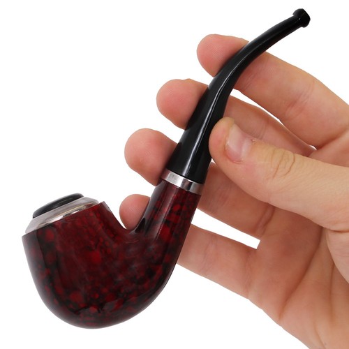 Wood look smoking pipe sailor - wood,