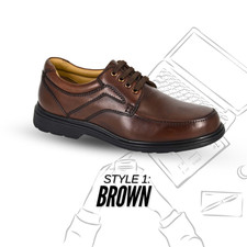 Mens Wide Lace Shoes Roamers
