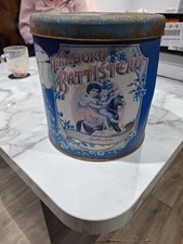 Vintage Round Tin Box, Very