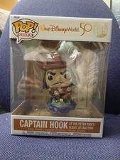 Funko Pop! Rides Captain Hook 109 Walt Disney World 50th  ding on back corner