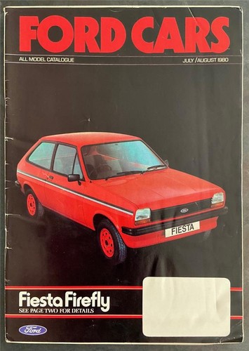 Ford car range - ford, brochure
