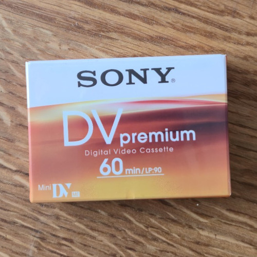 Sony premium minidv min - sony,