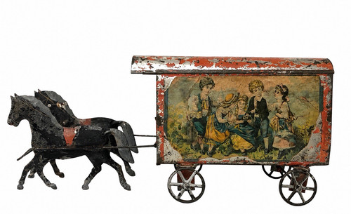 Early american antique tin - early,