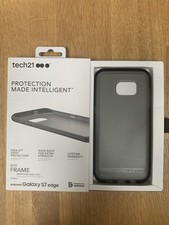 For Samsung Galaxy S7 Tech21 Evo Check Case ultra thin L.weight Black, Clear col