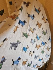 Dachshund Sausage Dog Print Womens Scarf Shawl Sarong Wrap Soft Lightweight