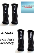 2 Pairs Giro, Non Slip Breathable Cycling Socks 38-45 ( , maps, pas normal)