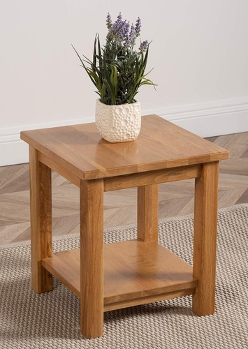 Oslo solid oak lamp - oak,