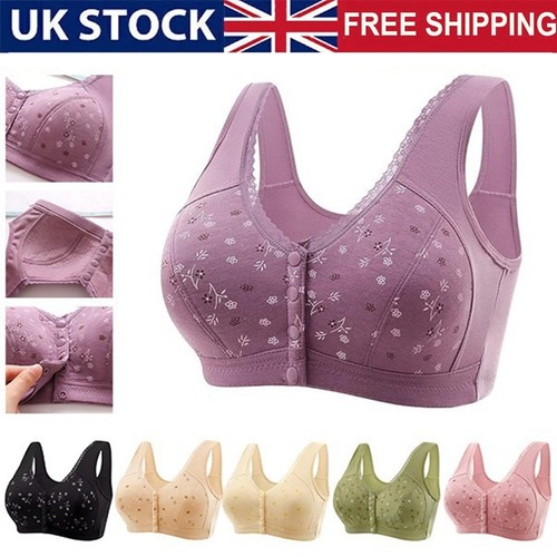 Ladies front fastening bra - ladies,