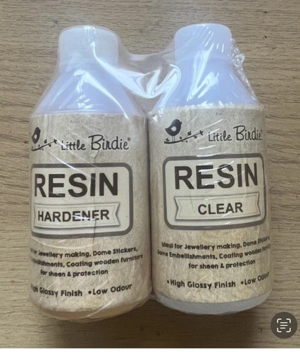 Little birdie clear resin - little,