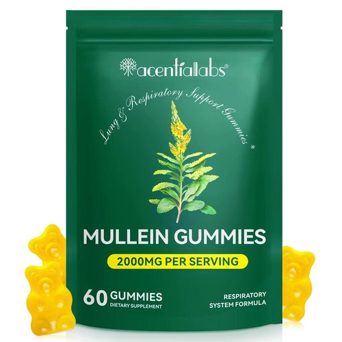 Mullein leaf gummy - mullein,