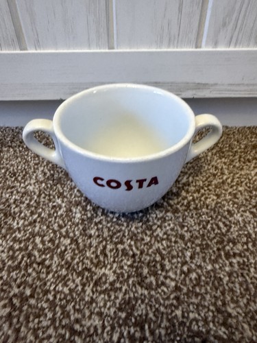 Costa coffee double handle cup - coffee,