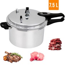3/6/7 Litre Home Dual Handle aluminum Pressure Cooker Kitchen Catering Cookware