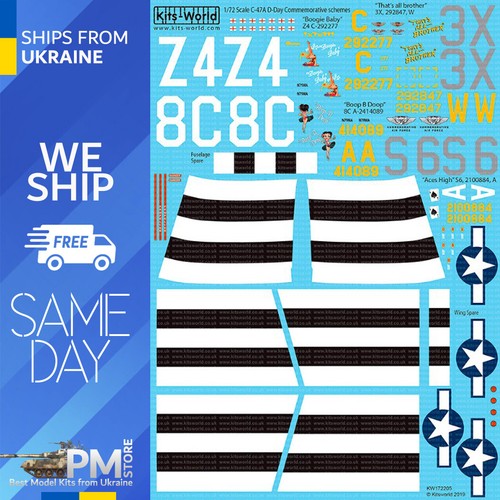 Kits world kw172205 decal - kits,