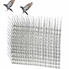 12PACK STAINLESS STEEL Anti BIRD SPIKES Pigeon Deterrent Pest Control 300 Spike