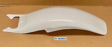 Rear plastic mudguard - mudguard, white