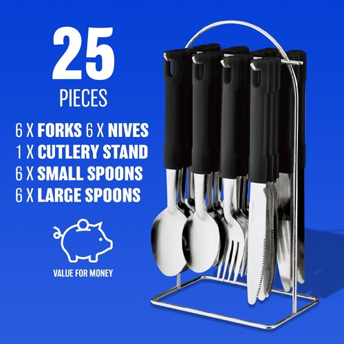 New 24pc cutlery - dinner, set