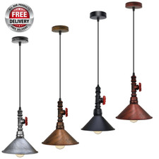Vintage industrial pendant - industrial,