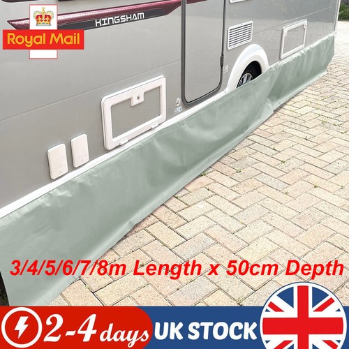 Caravan awning draught skirt - caravan,