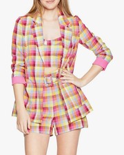 Bcbgeneration plaid linen