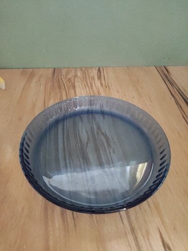 Pyrex corning cobalt blue flan - pyrex,