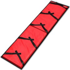 Red Toboggan Pad Foldable Sled
