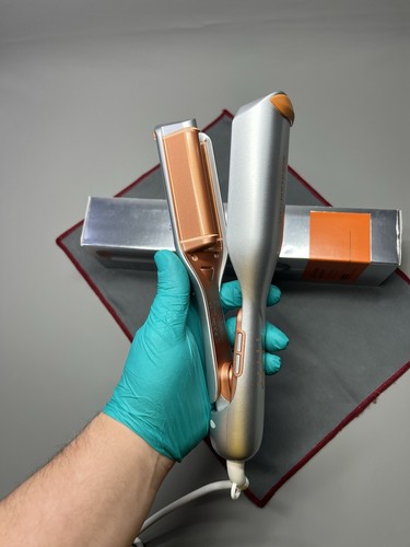 Hair crimper double barrel - crimper,