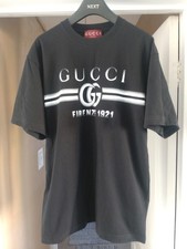 Gucci Mens T-shirt  Black Size