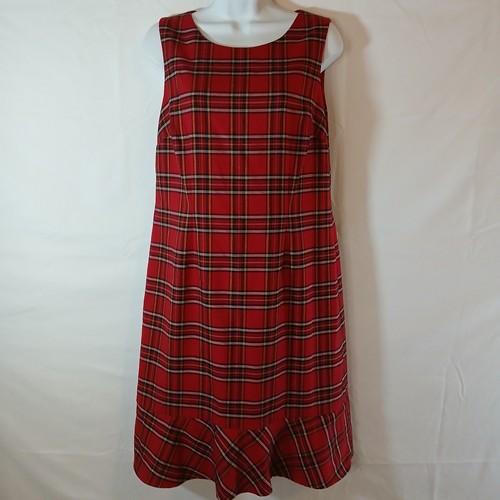 Talbots petite dress - talbots, red