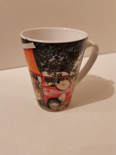 VW Volkswagen Hippie Camper Van Mug and Book