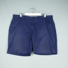 Polo Golf Ralph Lauren Shorts Mens 42 Blue Navy Sports Tartan Shield Crest Sport