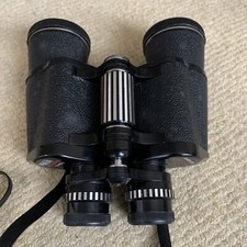 Prinzlux 7 X 50 coated optics binoculars black leather case