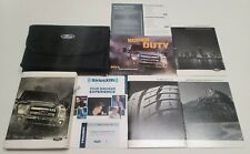 2013 FORD SUPER DUTY OWNERS MANUAL F-250 F-350 F-450 F-550 4X4 2WD V8 6.8L 6.2L