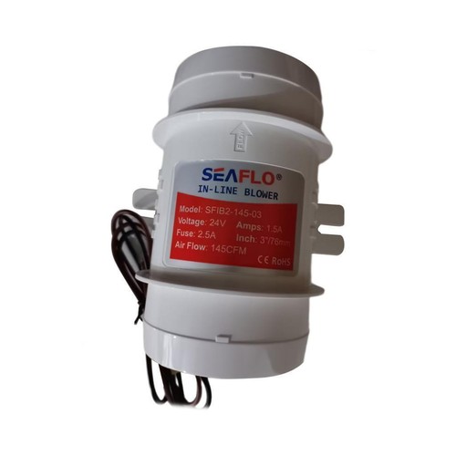 Boat line bilge blower - in,
