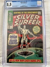 Silver Surfer #1 1968 CGC 5.5