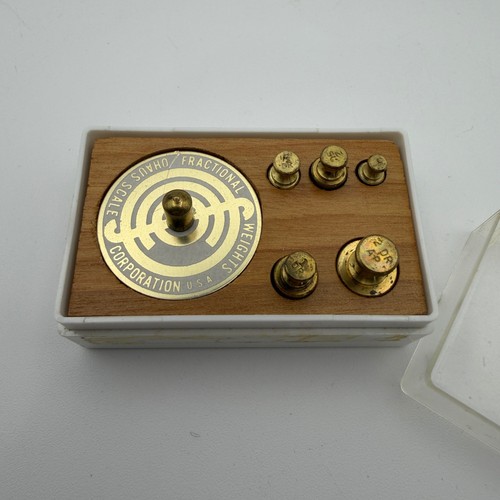 Vintage ohaus fractional - ohaus,