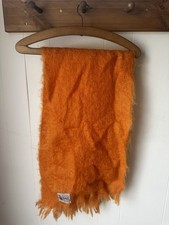 GLEN CREE VINTAGE MOHAIR SCARF ORANGE