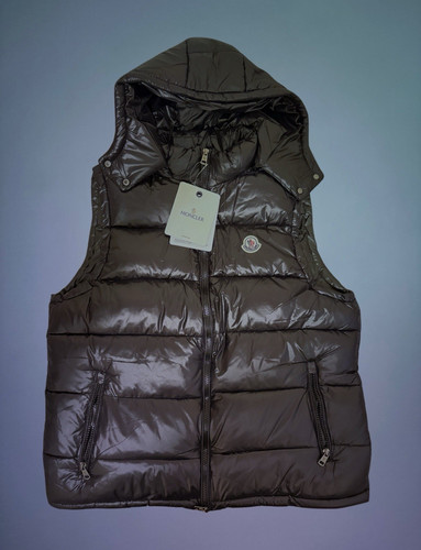 Moncler mens black hooded down - black,