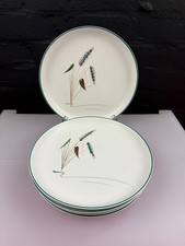 Denby greenwheat dinner plates - denby,