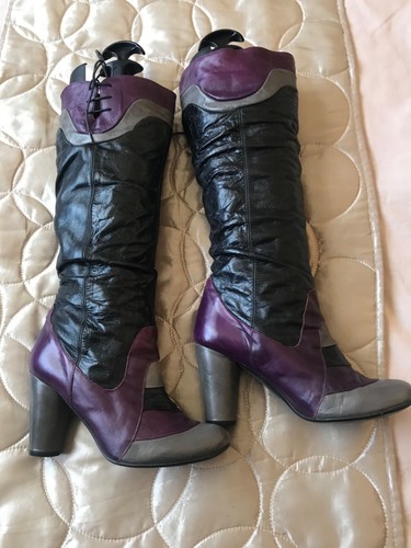 Ladies vintage leather knee - ladies,