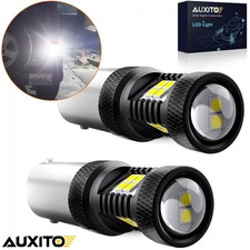 2X Super Bright LED 1156 P21W 7506 Reverse Backup Light White Bulb 6000K Canbus